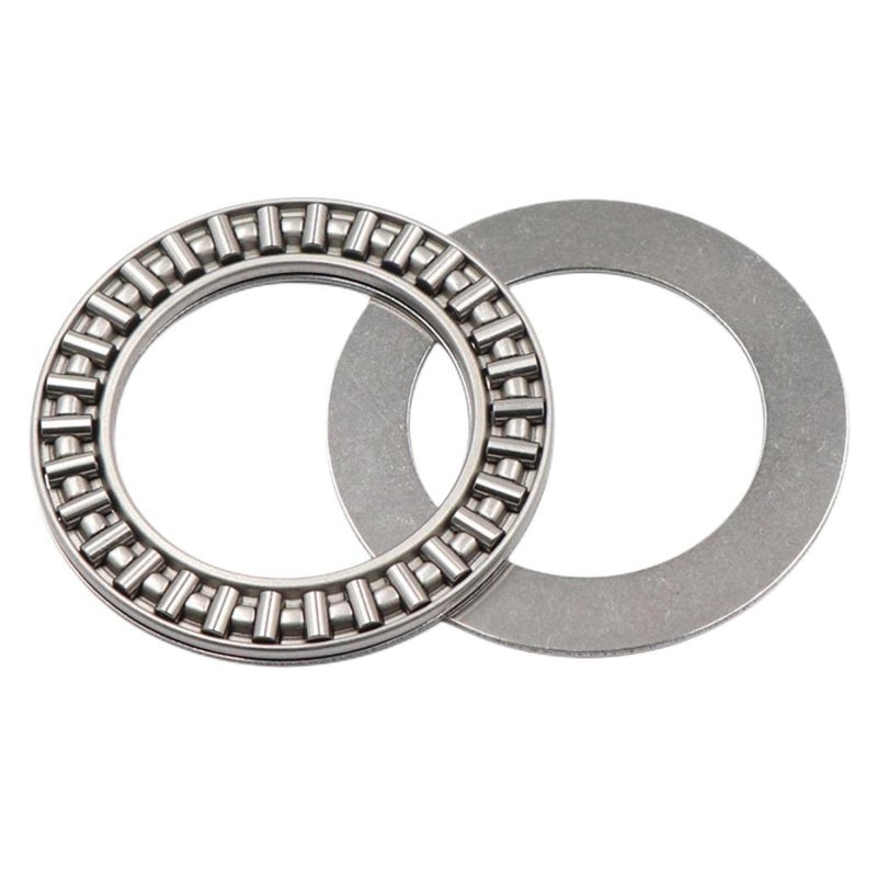 DEEG 4 PCS AXK2035 2AS Needle Roller Thrust Bearings with 4 Washers, 20mm Inner Diameter, 35mm OD, 4mm NTA1220+2TRA Needle Thrust Bearing for Mower Power Steering - Image 4